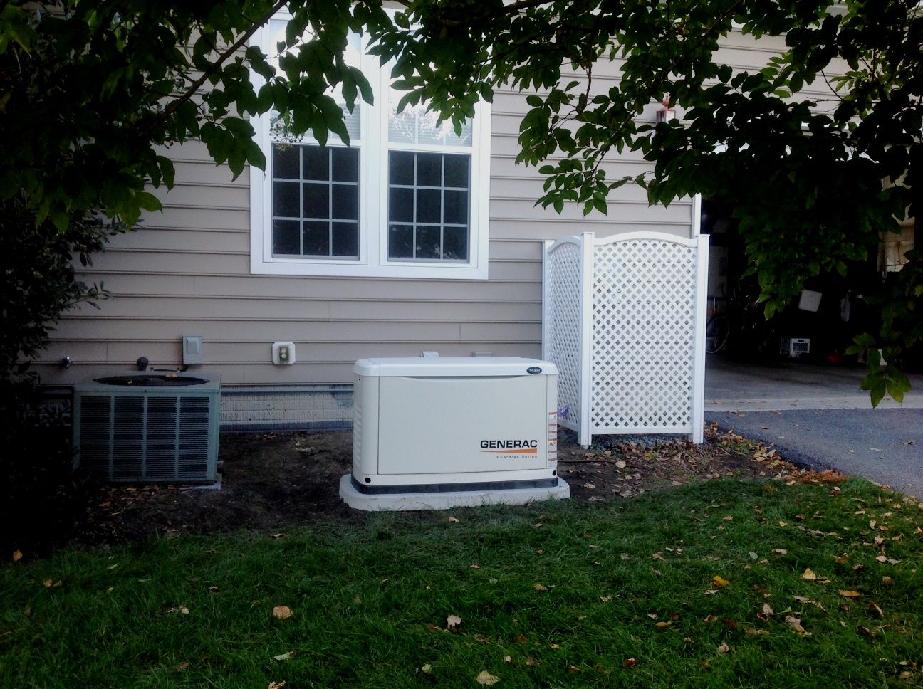 image of the guardian series by Generac installed by GenCo Generators