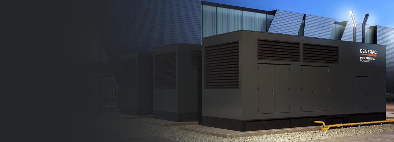 Image of commercial diesel generator