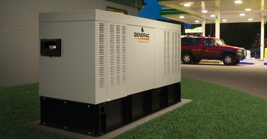 A commercial generator provides automatic power backup during outages, ensuring that your business’s essential systems continue running without interruption.