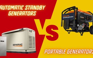 Automatic Standby Generators vs. Portable Generators