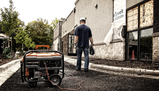 portable-generator-filtered Portable generators range in use, like this powering essential appliances during a Florida camping trip. With no installation costs, this backup generator is great for temporary use